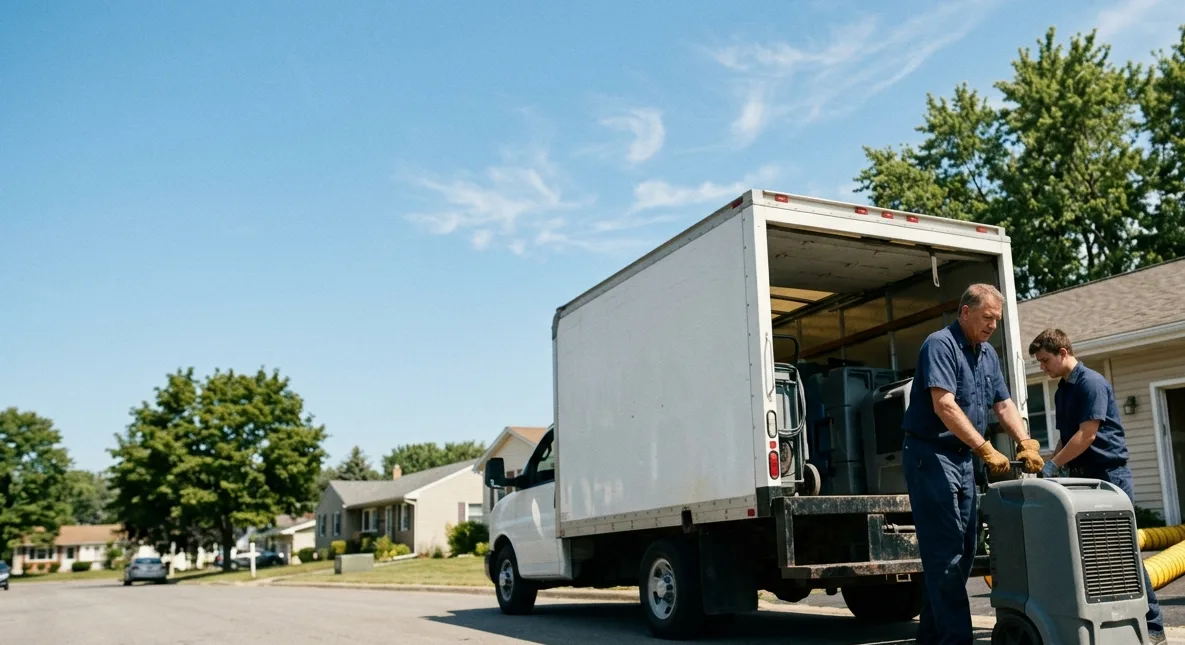 Water Damage Cleanup in Palmyra, IL near me